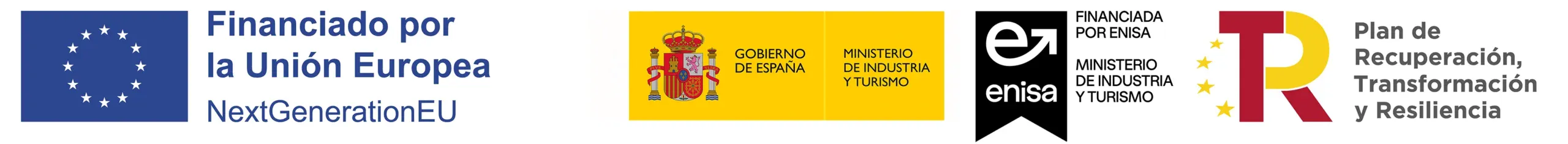 Logos financiación europea